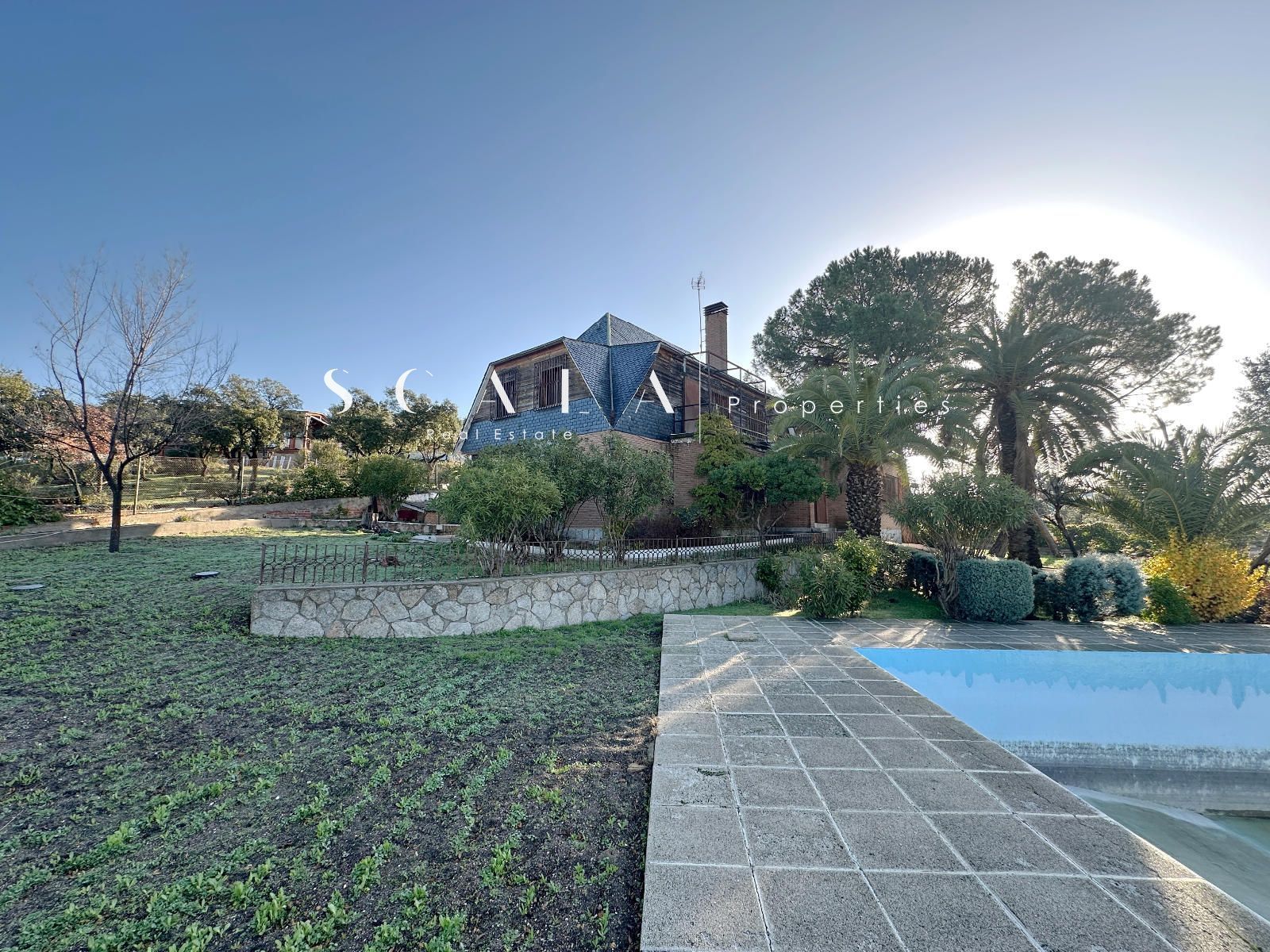 Garden of House or chalet for sale in Batres  with Heating, Terrace and Storage room