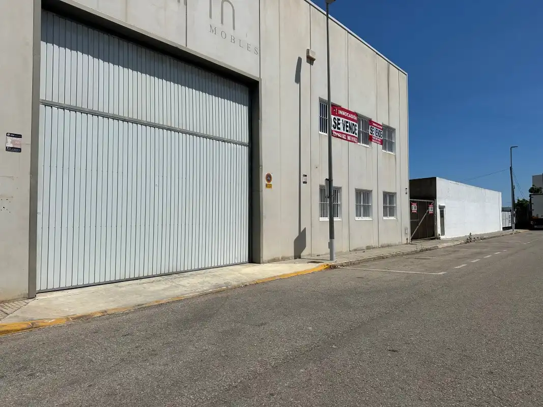 Exterior view of Industrial buildings for sale in Beniarjó