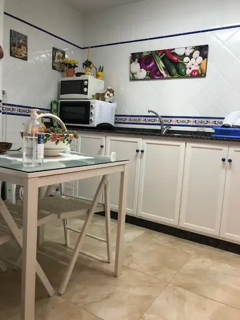 Cuina de Pis en venda en Sanlúcar de Barrameda amb Aire condicionat, Terrassa i Moblat