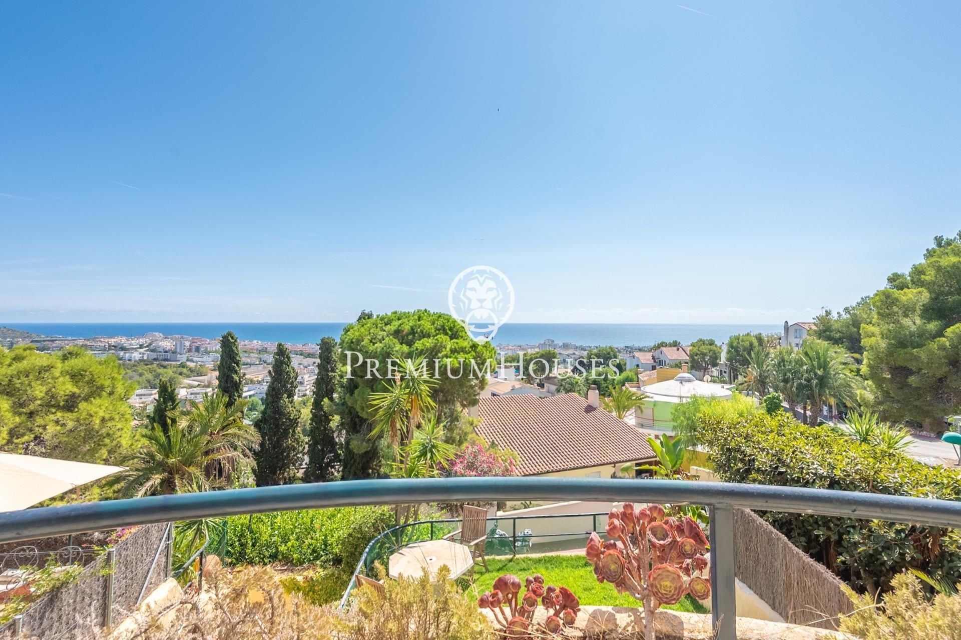 Terrace of Single-family semi-detached for sale in Sitges  with Air Conditioner, Heating and Private garden