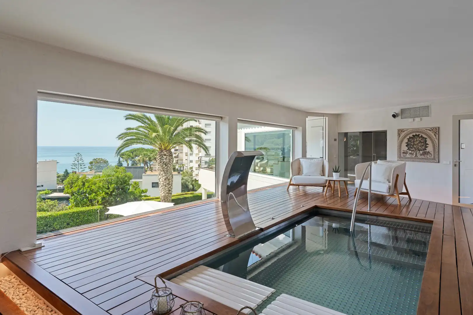 Piscina de Casa o xalet en venda en Sant Pol de Mar amb Aire condicionat, Calefacció i Jardí privat
