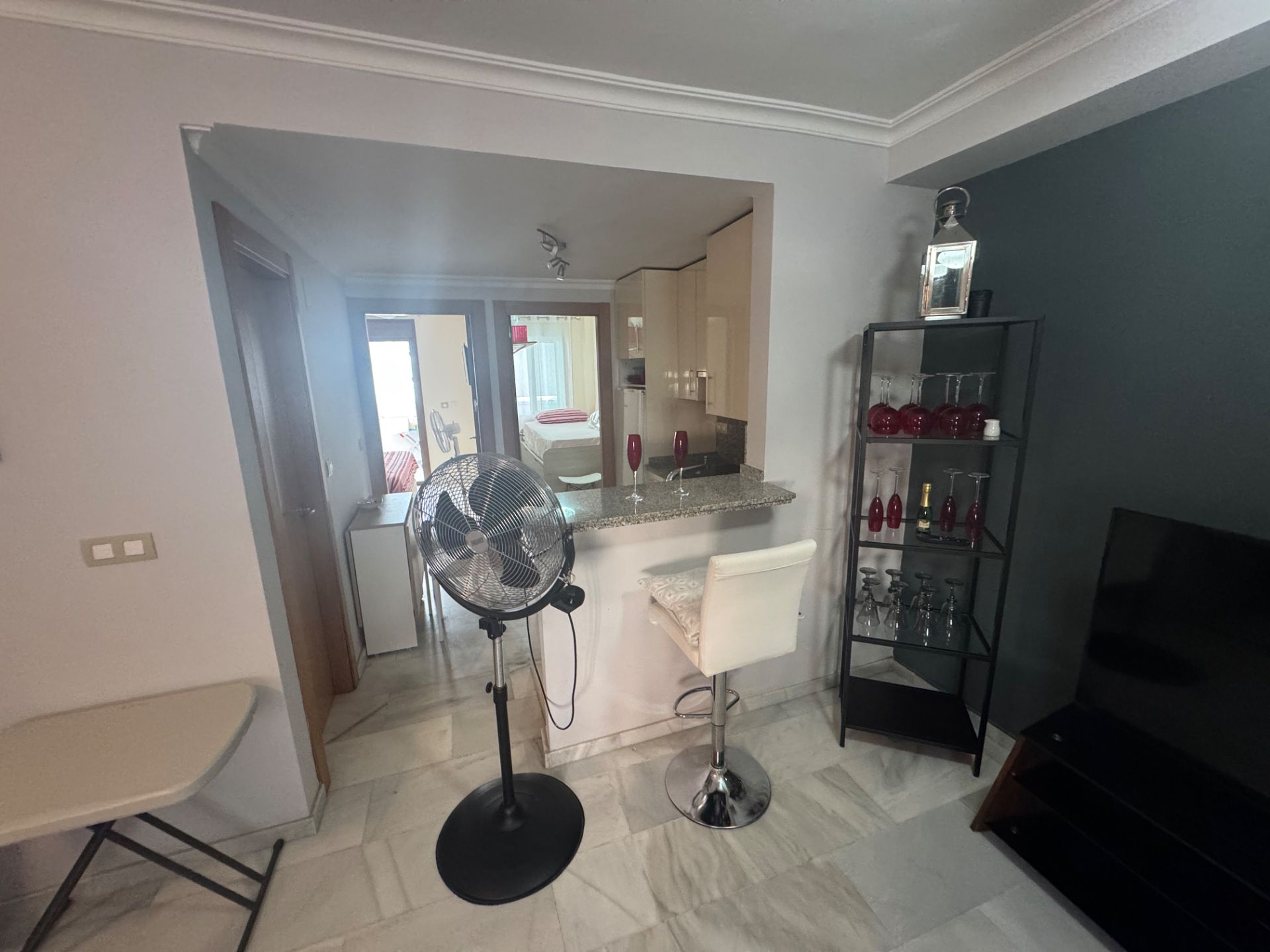 Kitchen of Flat to rent in Fuengirola  with Air Conditioner, Heating and Terrace