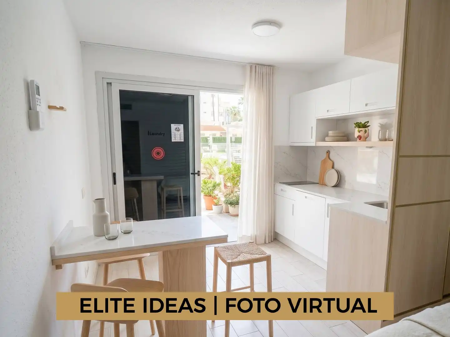 Cocina de Estudio en venta en San Bartolomé de Tirajana con Terraza, Amueblado y Piscina comunitaria