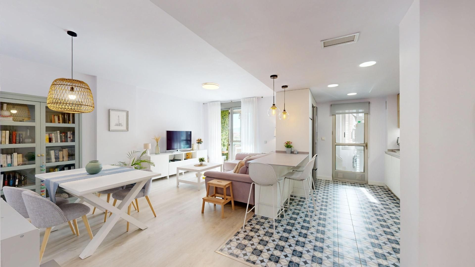 Exterior view of Flat for sale in  Murcia Capital  with Air Conditioner, Heating and Storage room