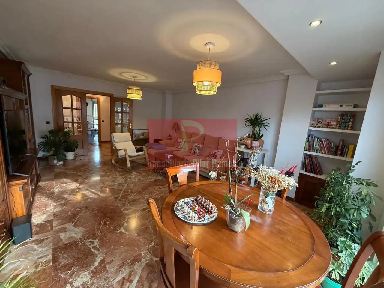 Sala de estar de Piso en venta en San Andrés del Rabanedo con Calefacción, Parquet y Terraza