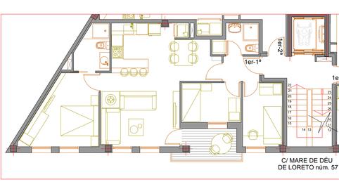Foto 2 de Pis en venda a Carrer Mare de Déu de Loreto, 57, Pallejà, Barcelona