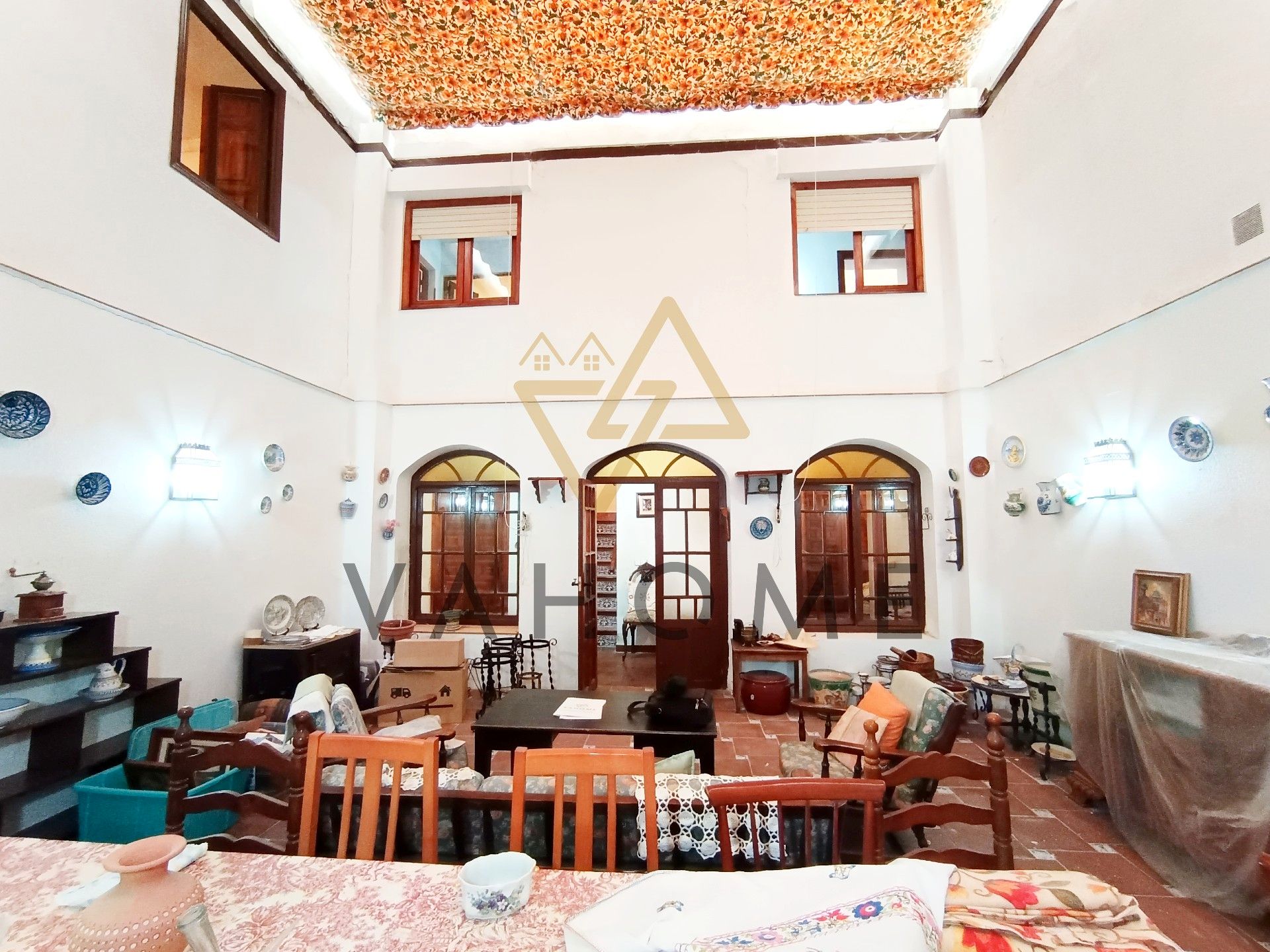 Living room of Single-family semi-detached for sale in Corral de Almaguer  with Heating, Private garden and Terrace