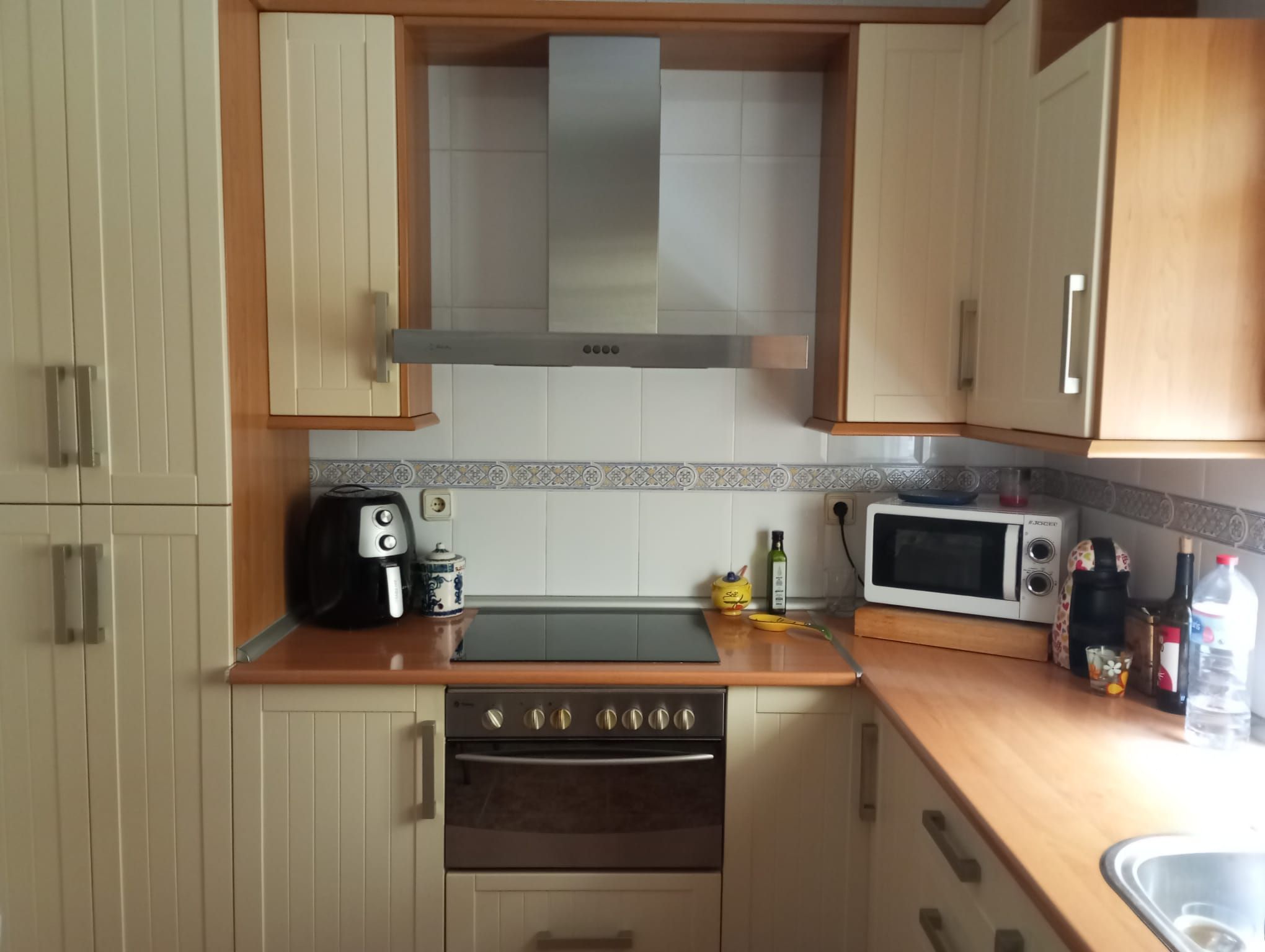 Kitchen of Flat for sale in Roquetas de Mar  with Terrace, Internet and Community pool