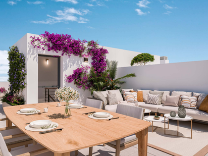 Terrace of Single-family semi-detached for sale in Málaga Capital  with Terrace, Balcony and Community pool