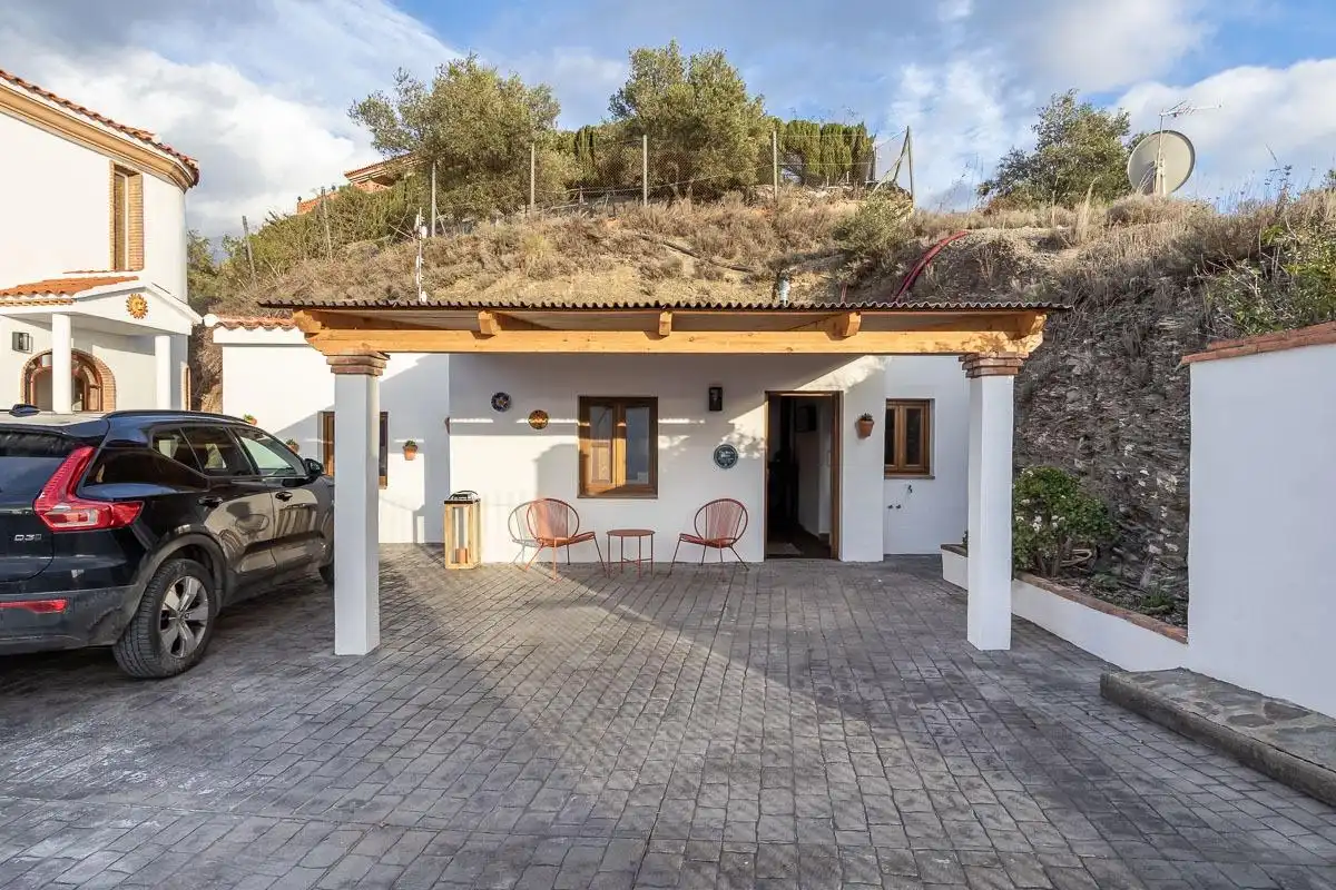 Vista exterior de Casa o chalet en venta en Jete con Aire acondicionado, Calefacción y Jardín privado