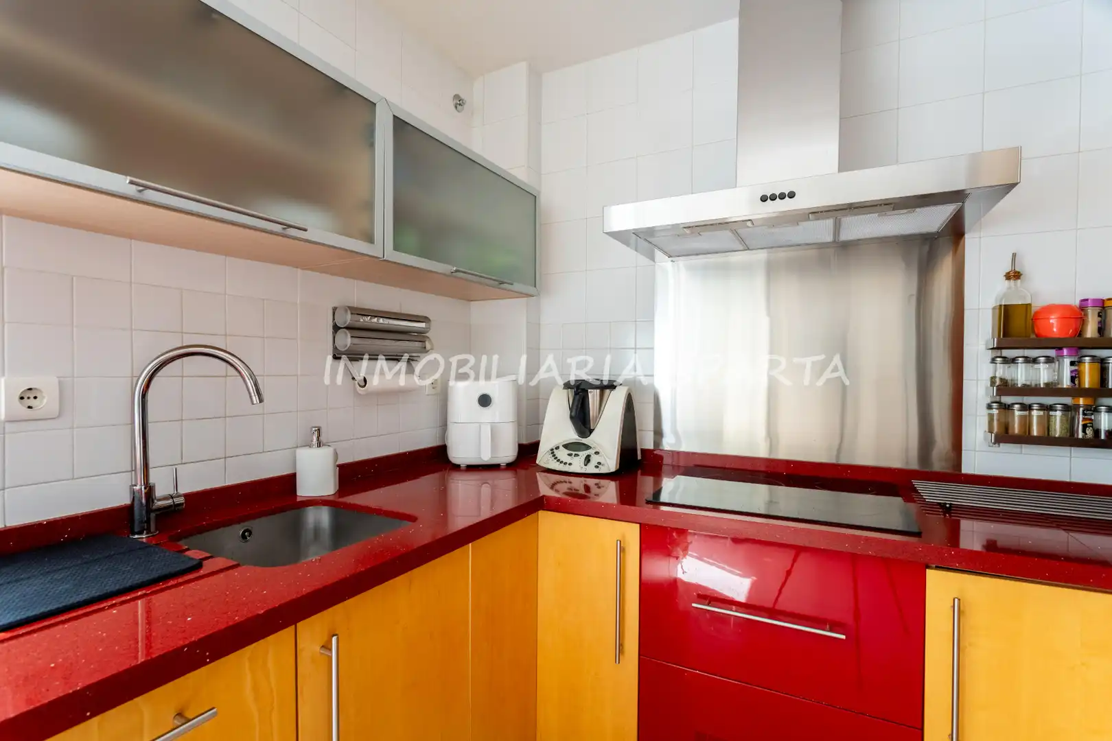 Kitchen of Detached homes for sale in Bollullos de la Mitación  with Air Conditioner, Terrace and Oven