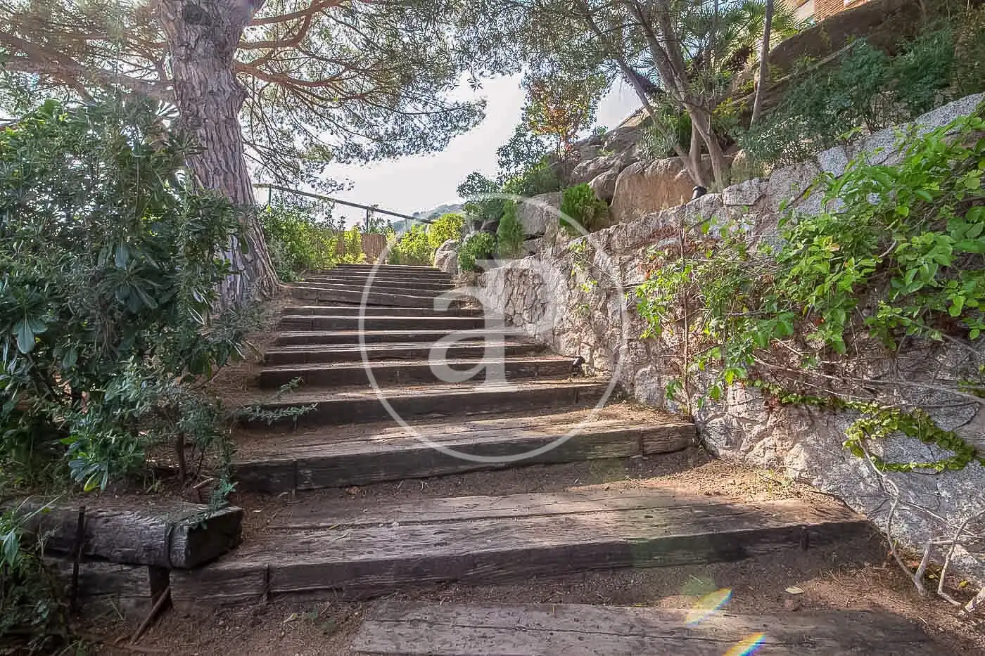 Garden of Houses for rent in Barcelona  with Air Conditioner, Heating and Private garden