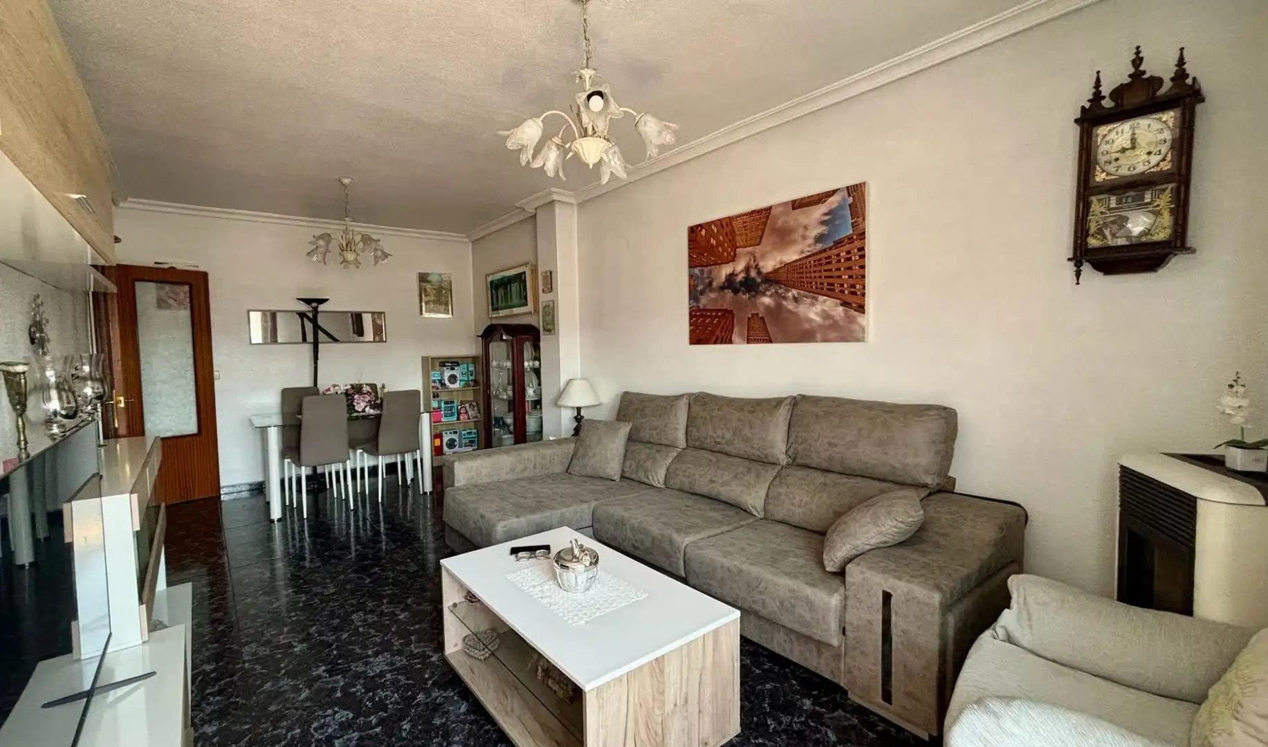 Wohnzimmer von Wohnung zum Verkauf in Cartagena mit Klimaanlage, Terrasse und Möbliert