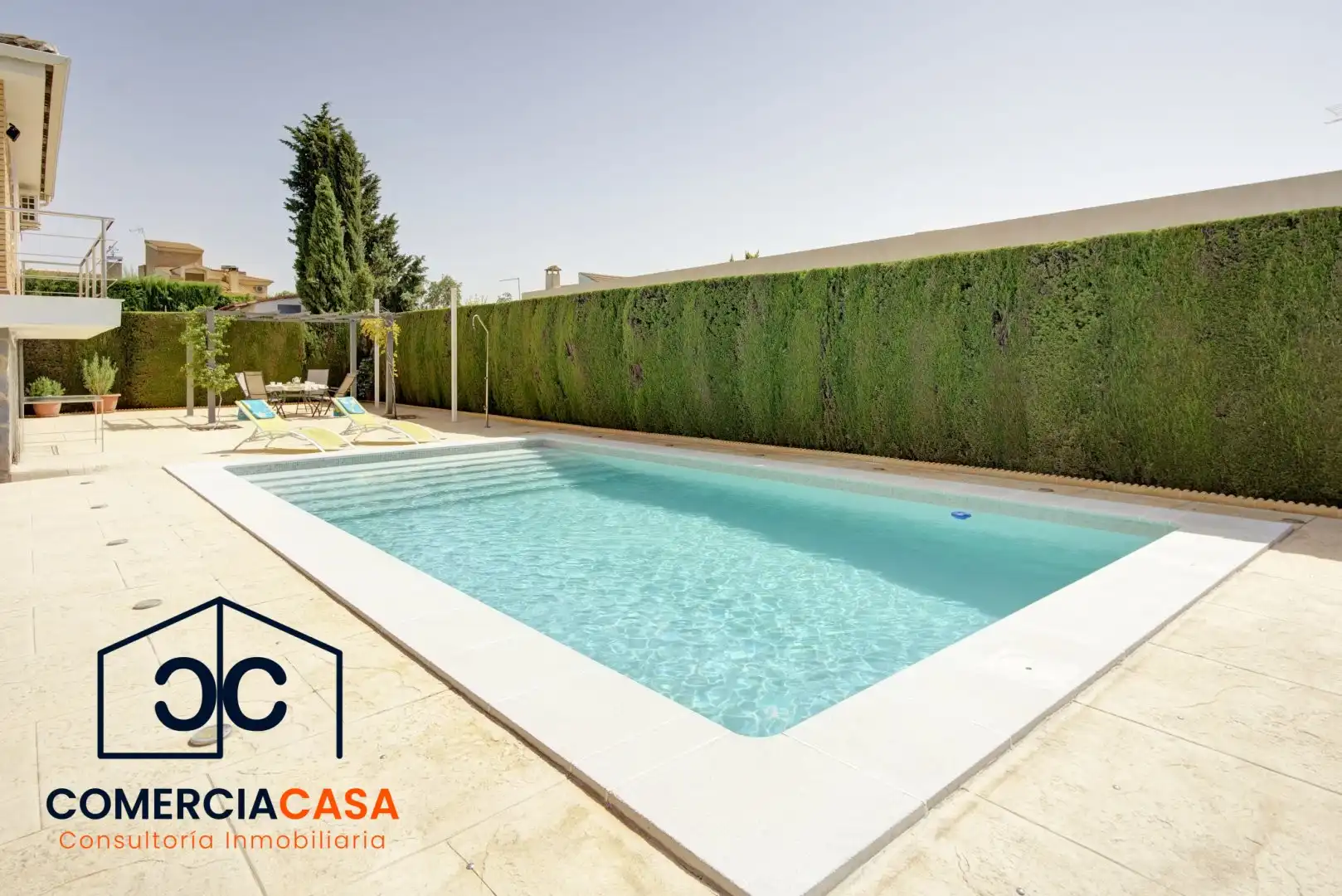 Piscina de Casa o xalet en venda en Villa de Otura amb Aire condicionat, Calefacció i Jardí privat