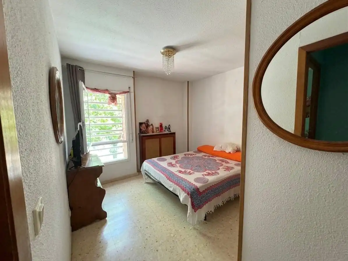 Schlafzimmer von Wohnung zum Verkauf in Madrid mit Heizung, Terrasse und Möbliert