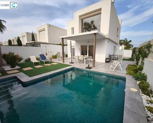 Swimming pool of House or chalet for sale in Cartagena  with Air Conditioner, Heating and Private garden