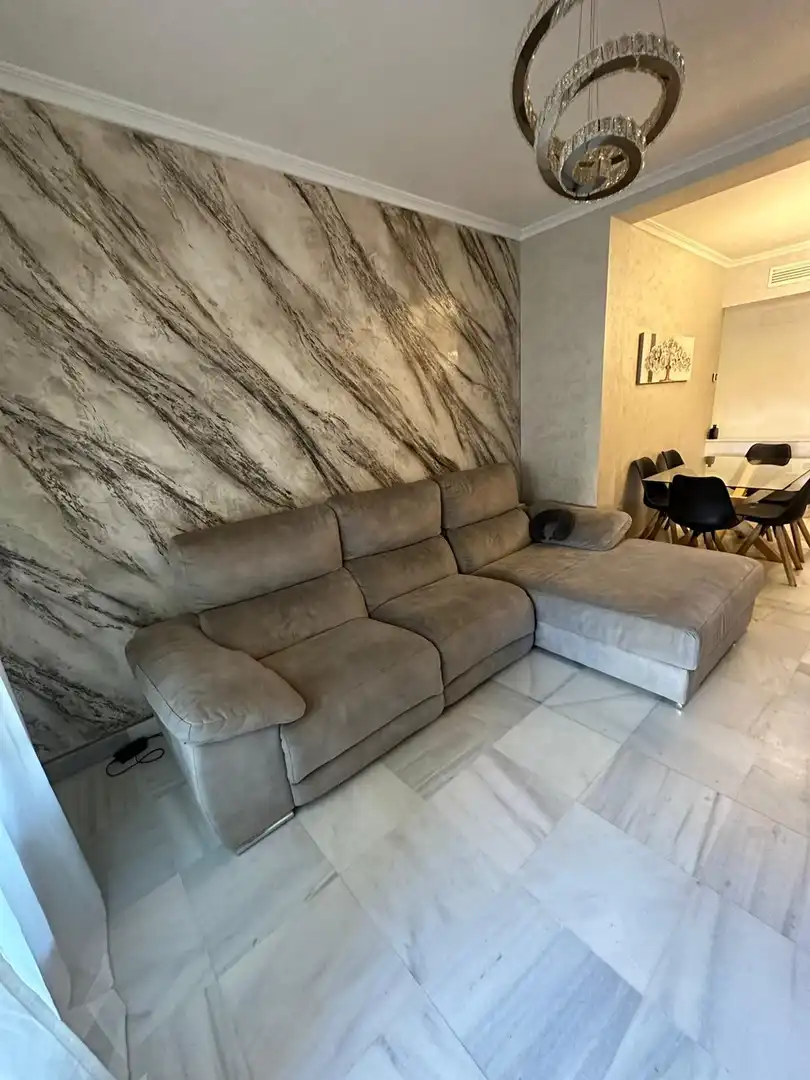 Sala de estar de Apartamento de alquiler en Benamara - Atalaya