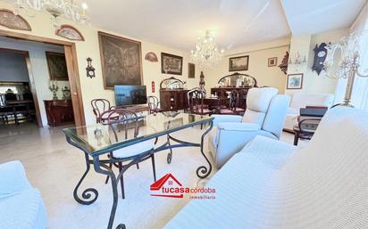 Living room of Flat for sale in  Córdoba Capital  with Parquet flooring and Terrace