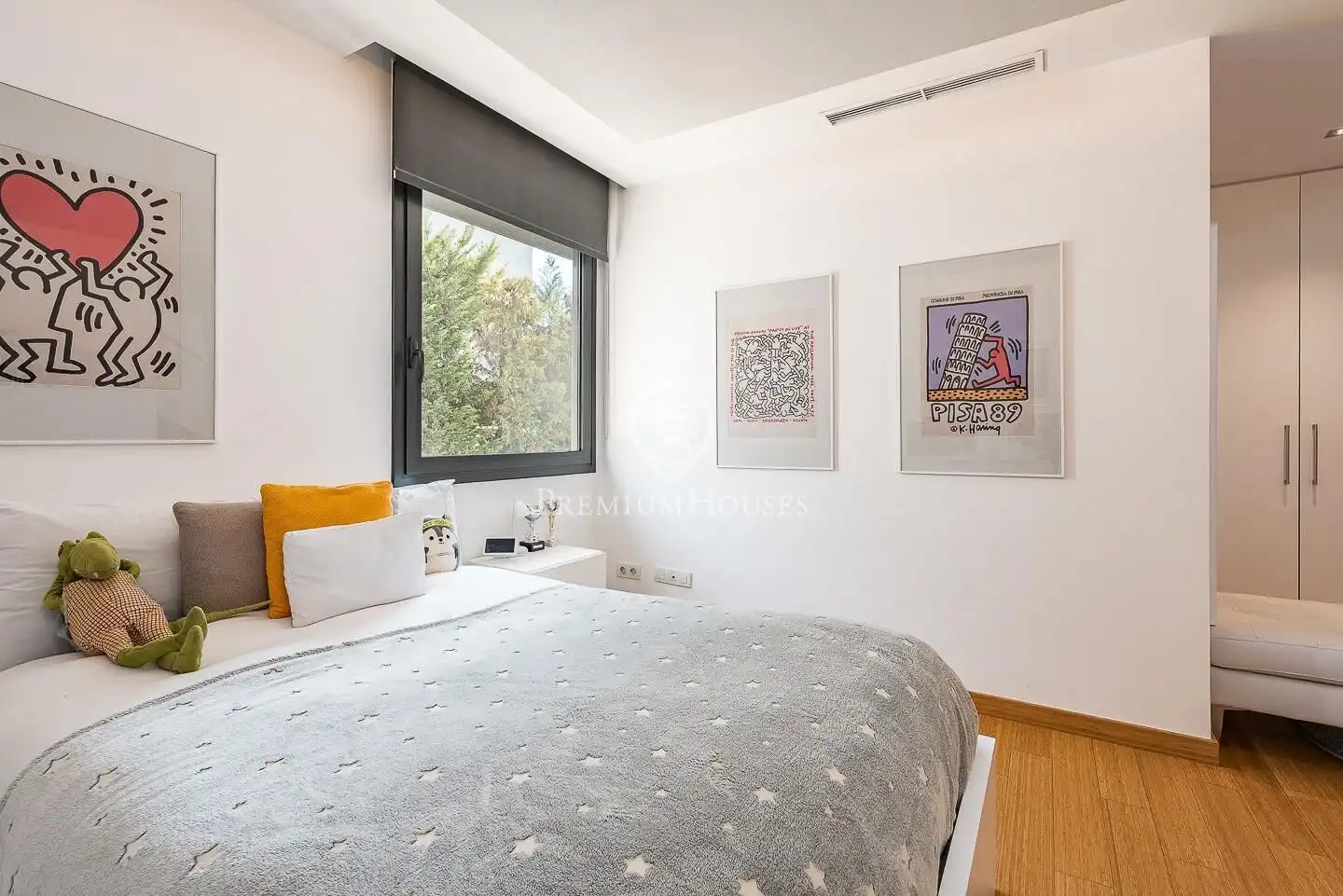 Bedroom of Houses for sale in Sant Cugat del Vallès  with Air Conditioner, Heating and Private garden