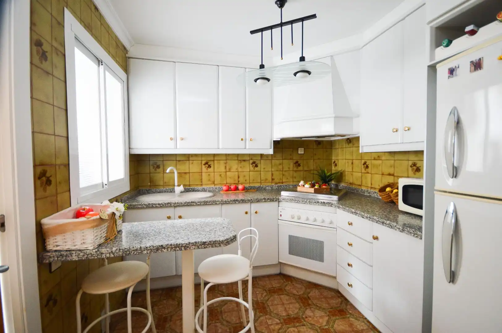 Küche von Wohnung zum Verkauf in Benahadux mit Klimaanlage, Heizung und Terrasse