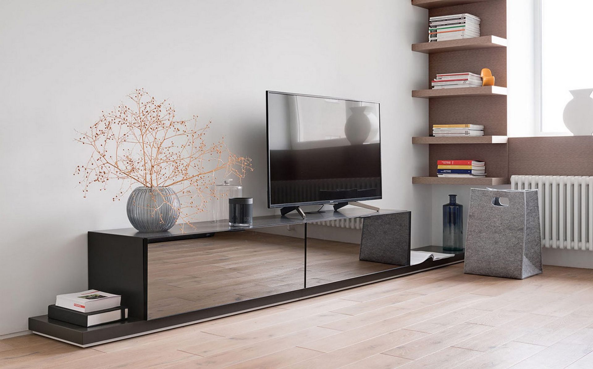 Living room of Flat to rent in Vilafranca del Penedès  with Air Conditioner, Furnished and TV