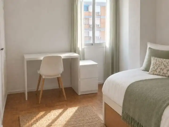 Schlafzimmer von Wohnung zur Miete in  Sevilla Capital mit Klimaanlage