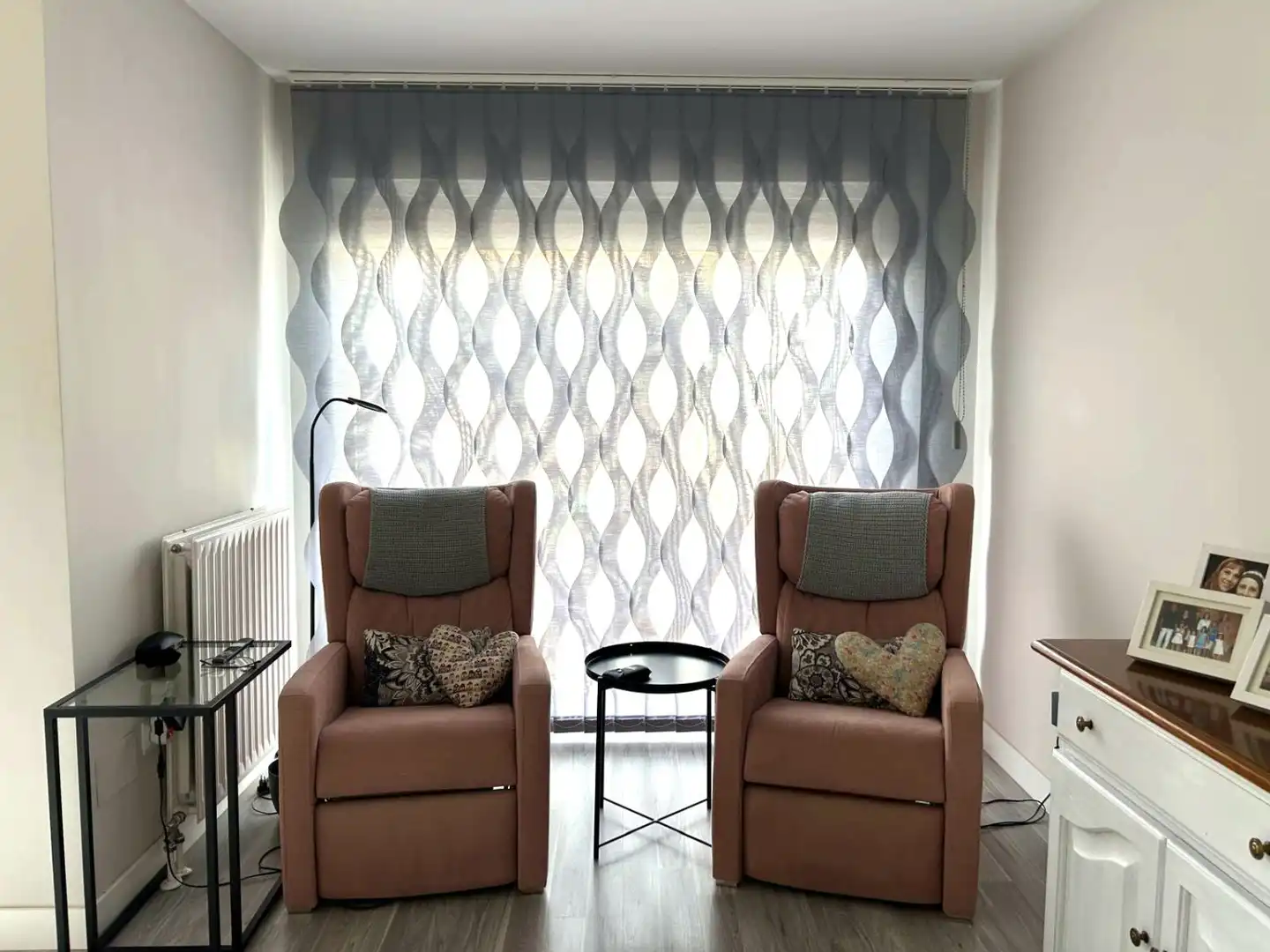 Sala de estar de Casa adosada en venta en Albacete con Aire acondicionado, Calefacción y Parquet