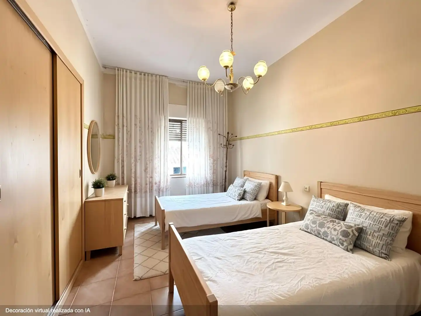 Habitación de Casa o chalet en venta en Madroñera con Aire acondicionado, Calefacción y Jardín privado