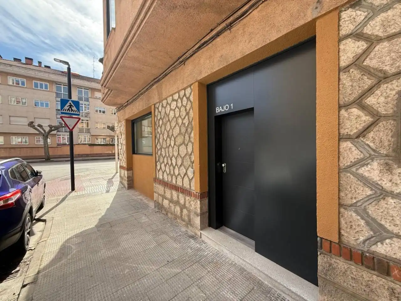 Vista exterior de Piso en venta en Burgos con Calefacción, Amueblado y Alarma