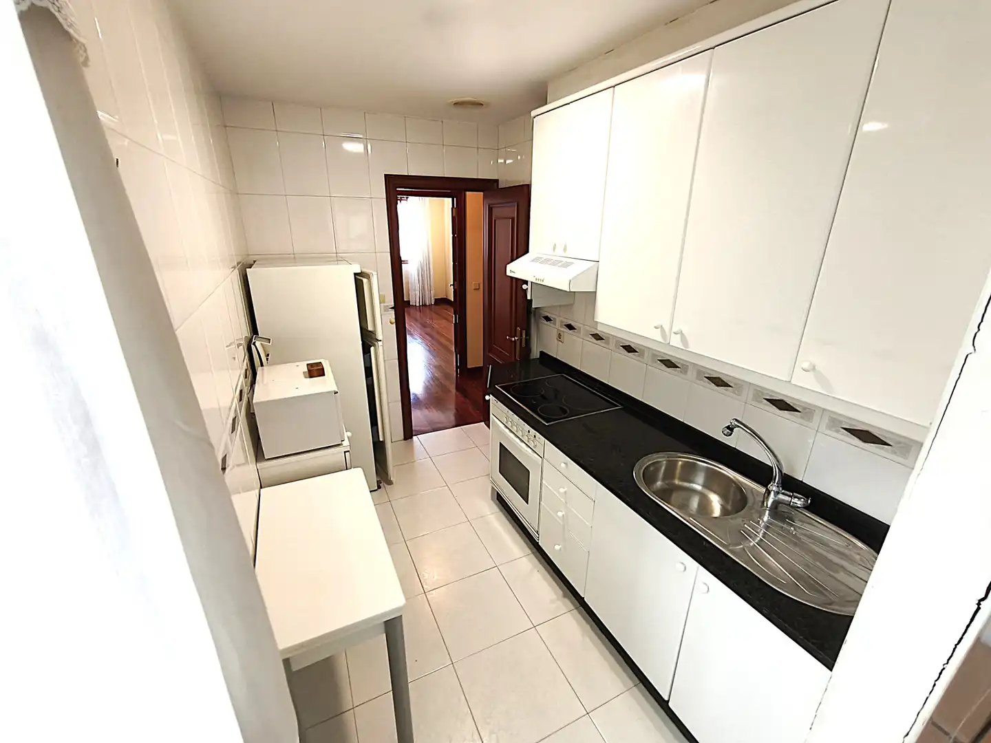 Kitchen of Flat for sale in Vigo   with Parquet flooring and Storage room