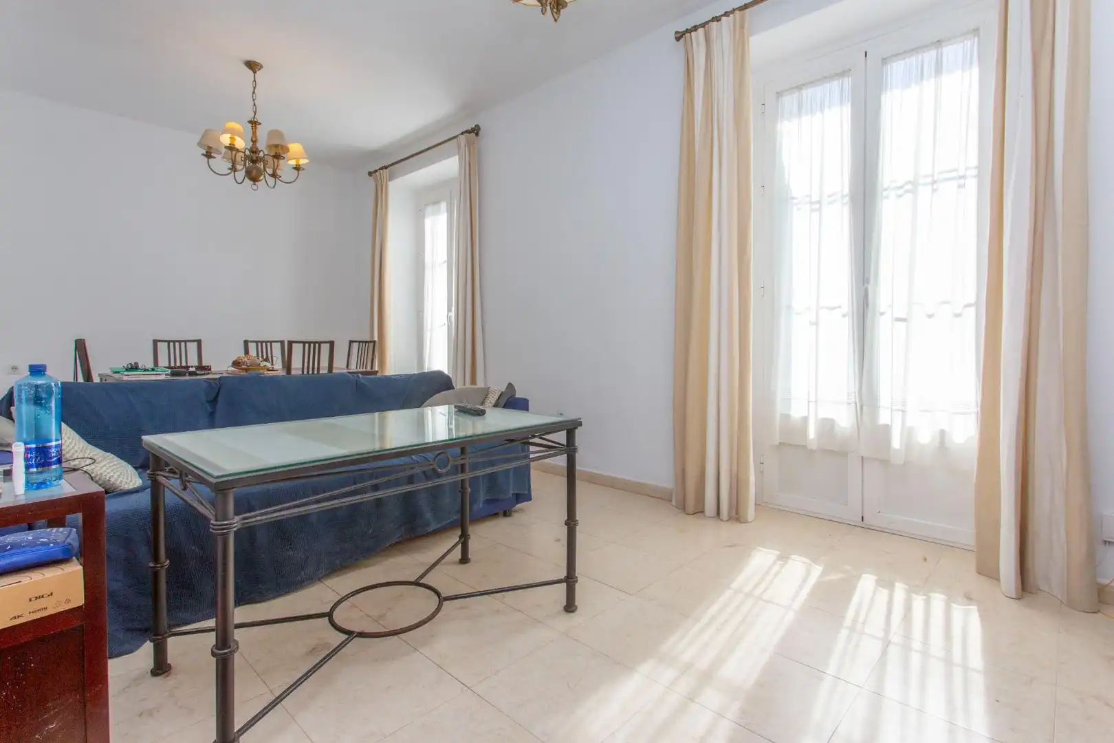 Sala de estar de Piso en venta en Jerez de la Frontera con Aire acondicionado y Balcón