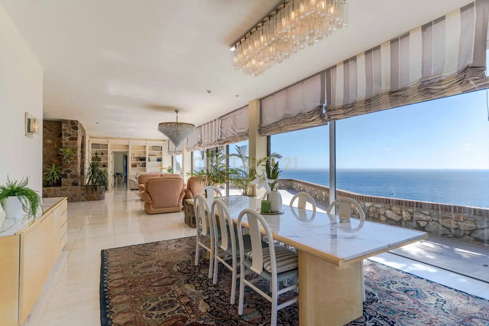 Dining room of Houses for sale in Almuñécar  with Air Conditioner, Private garden and Storage room