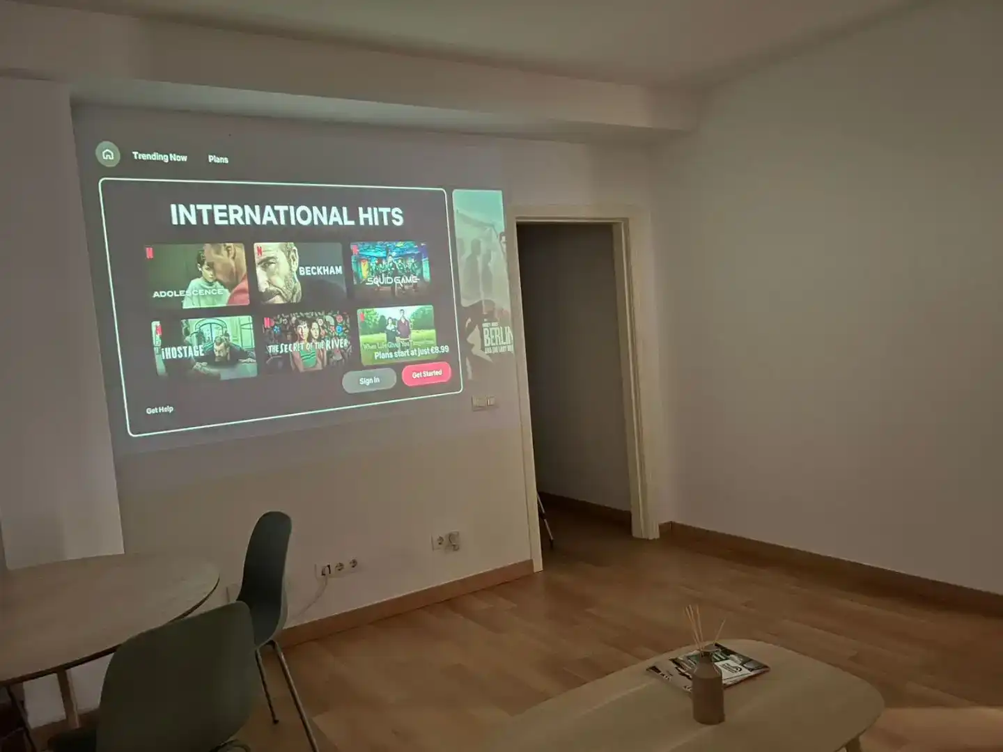 Wohnzimmer von Wohnung zur Miete in Málaga Capital mit Klimaanlage
