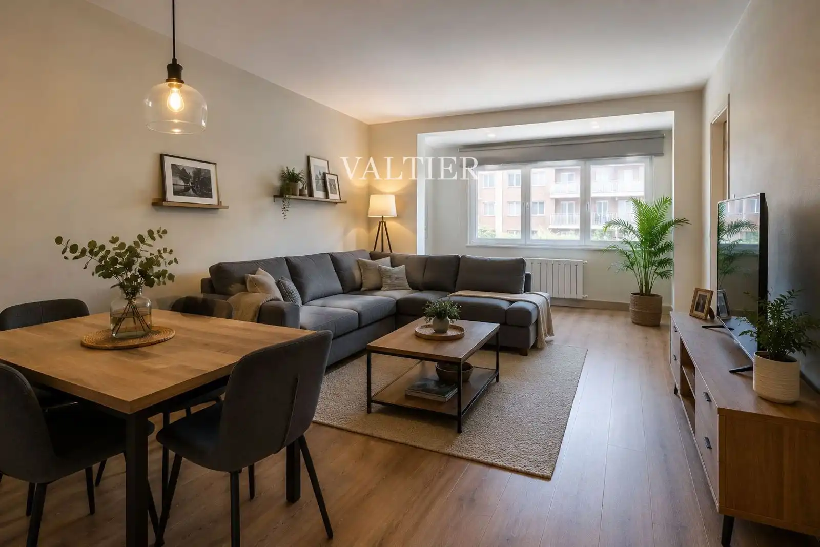 Wohnzimmer von Wohnung zur Miete in Madrid mit Klimaanlage und Möbliert