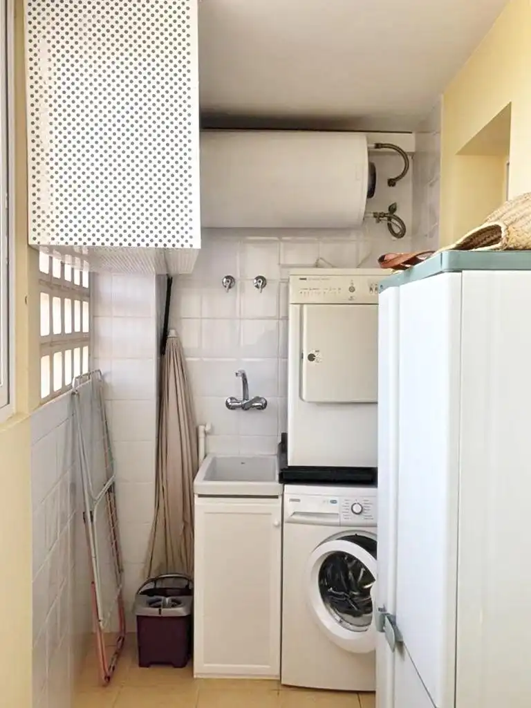 Cocina de Apartamento en venta en Dénia con Aire acondicionado, Jardín privado y Terraza
