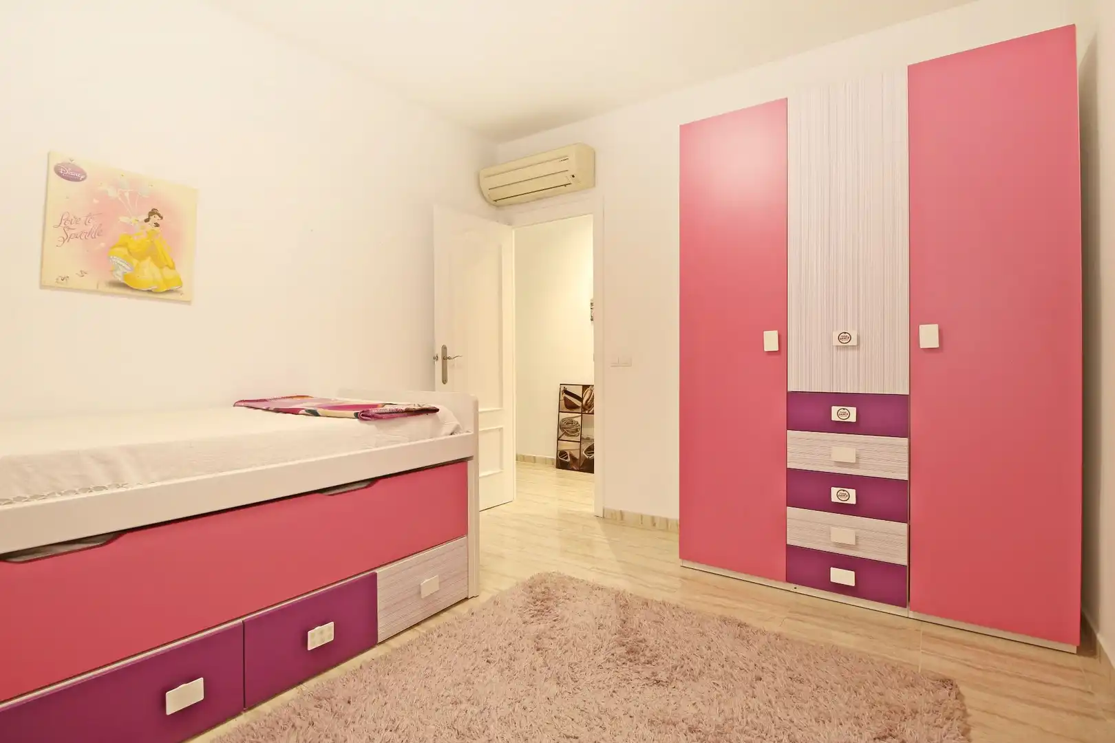 Bedroom of Flat for sale in Sa Pobla  with Air Conditioner and Terrace