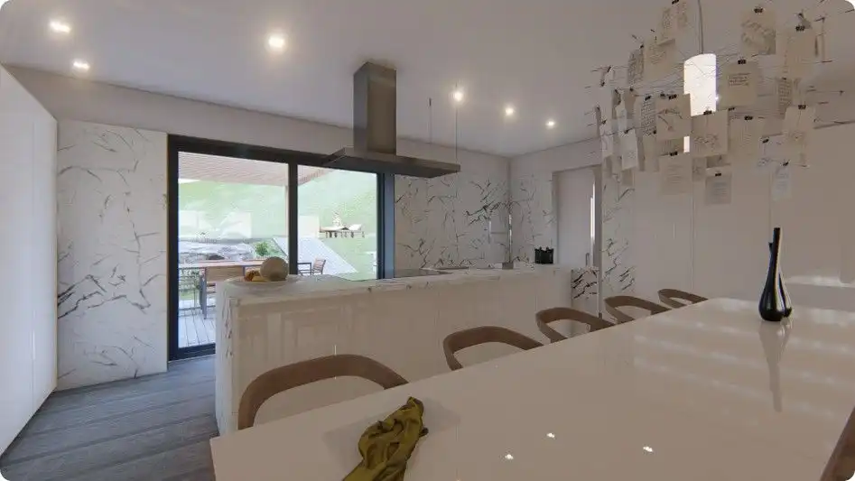 Cuina de Casa o xalet en venda en L'Estartit amb Aire condicionat, Calefacció i Jardí privat