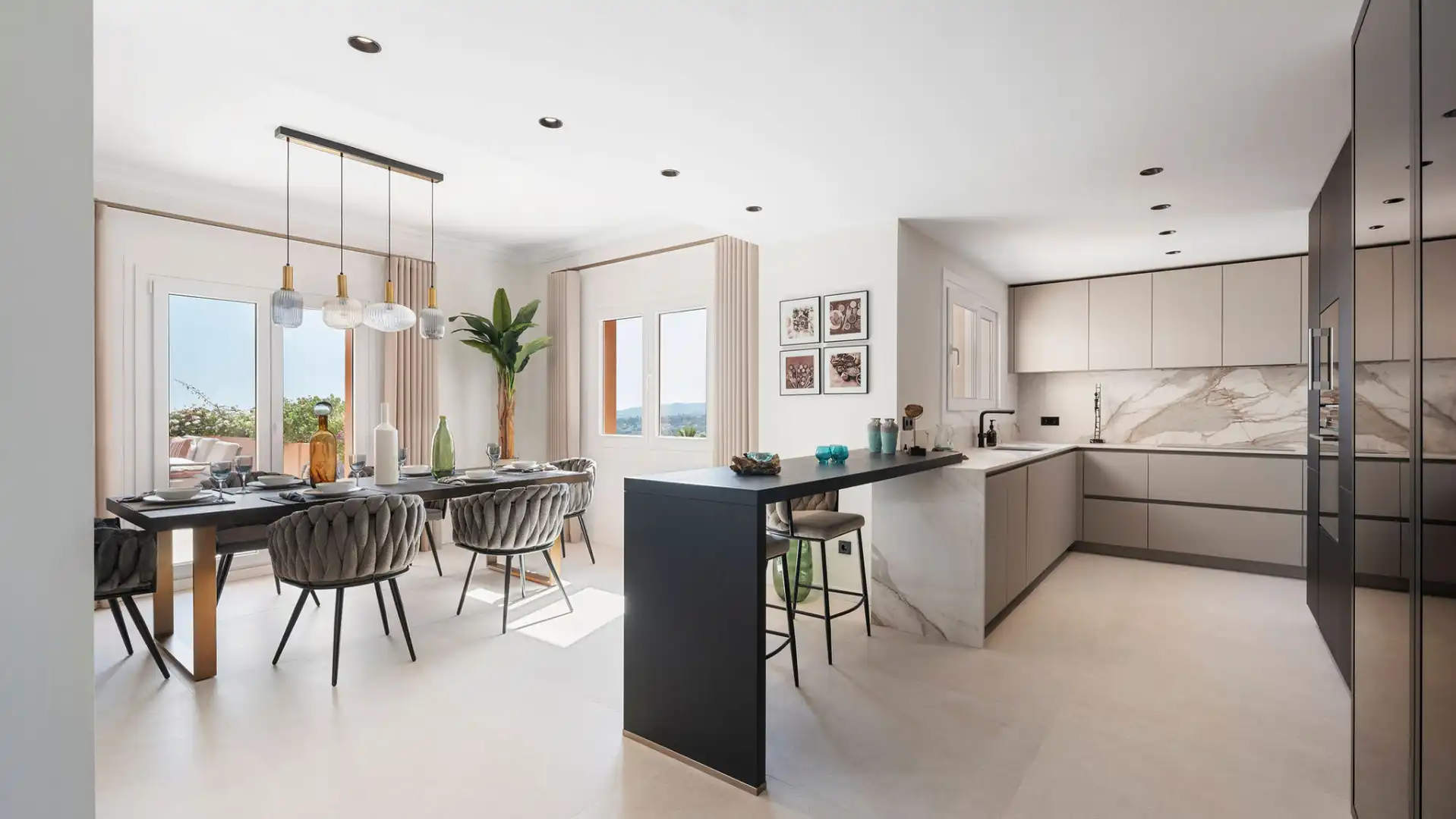 Apartament amb piscina en venda a Marbella Centro