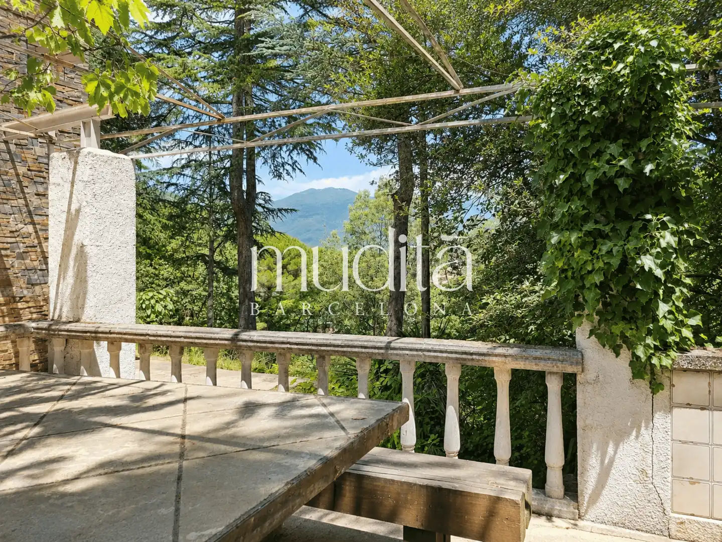 Terraza de Casa o chalet en venta en Sant Celoni con Calefacción, Jardín privado y Terraza