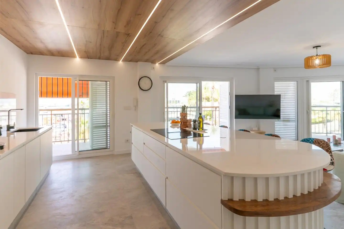 Kitchen of Flat for sale in Santa Pola  with Air Conditioner, Heating and Terrace