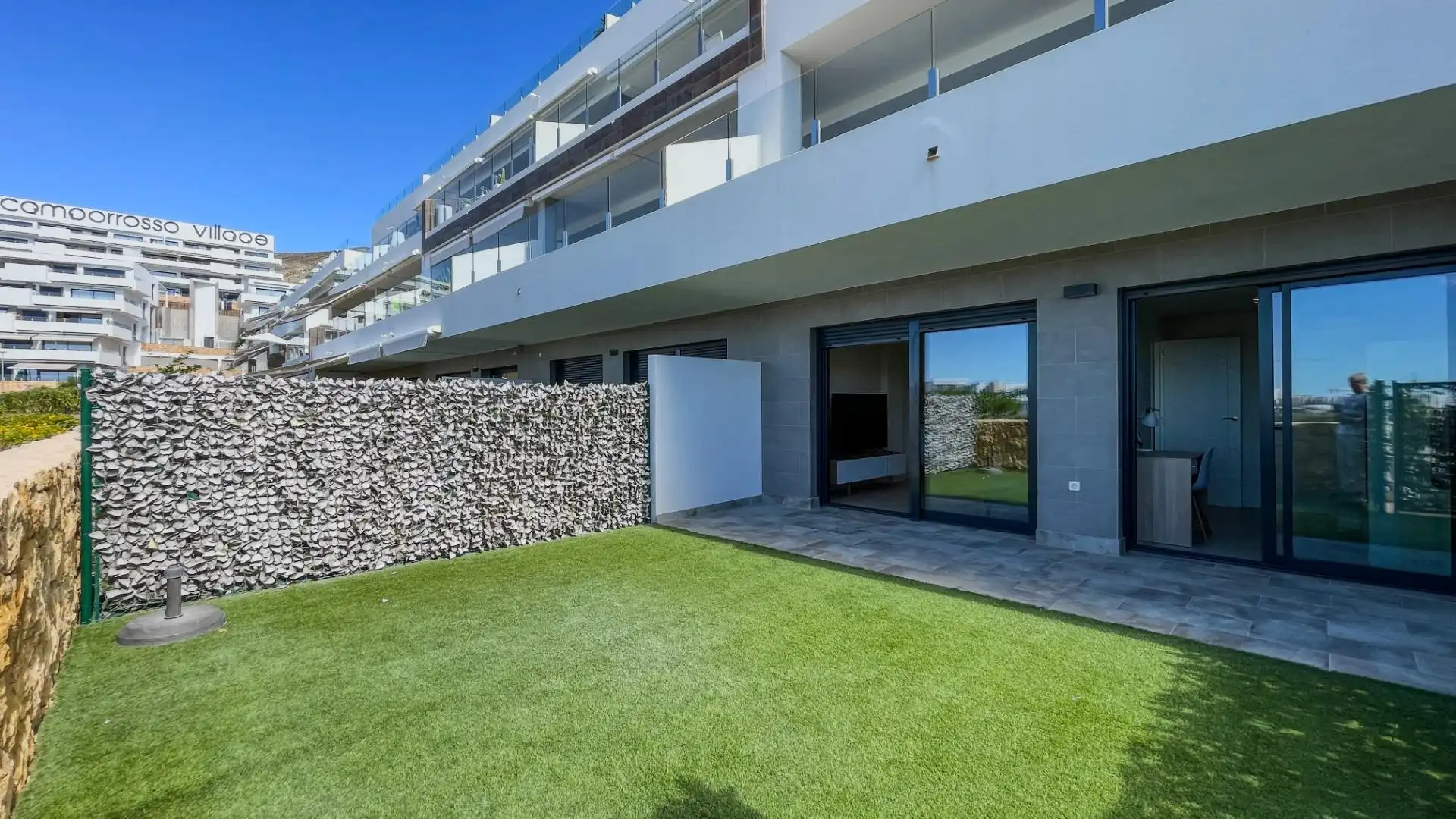 Terrasse von Dachboden zum Verkauf in Finestrat mit Klimaanlage, Terrasse und Möbliert