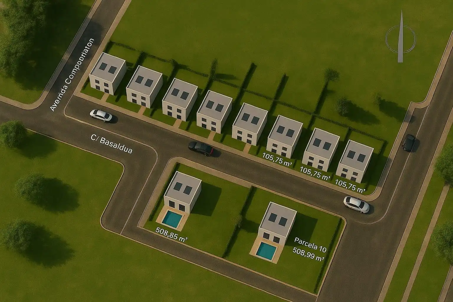Residential land for sale in Núcleo urbano
