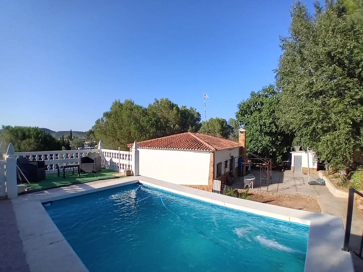 Piscina de Casa o chalet en venta en Godelleta con Jardín privado, Terraza y Piscina
