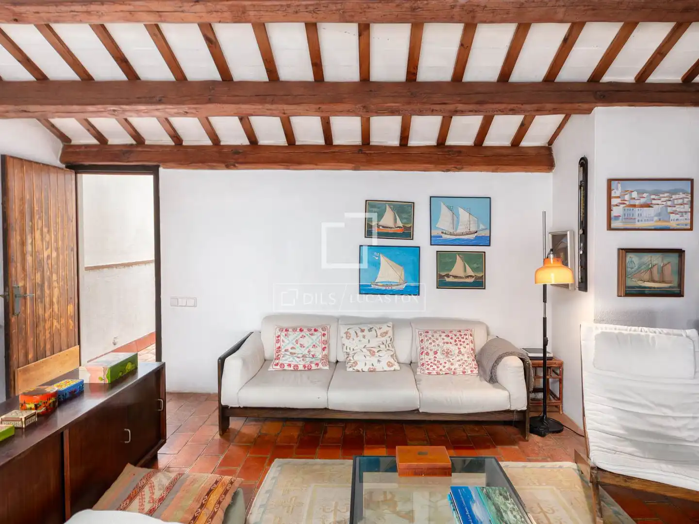 Sala de estar de Casa o chalet en venta en Palafrugell con Balcón