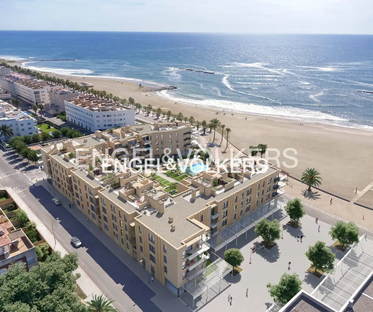 Vista exterior de Àtic en venda en Cubelles amb Aire condicionat, Calefacció i Terrassa