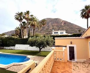 Exterior view of House or chalet to rent in Jávea / Xàbia  with Air Conditioner, Heating and Swimming Pool
