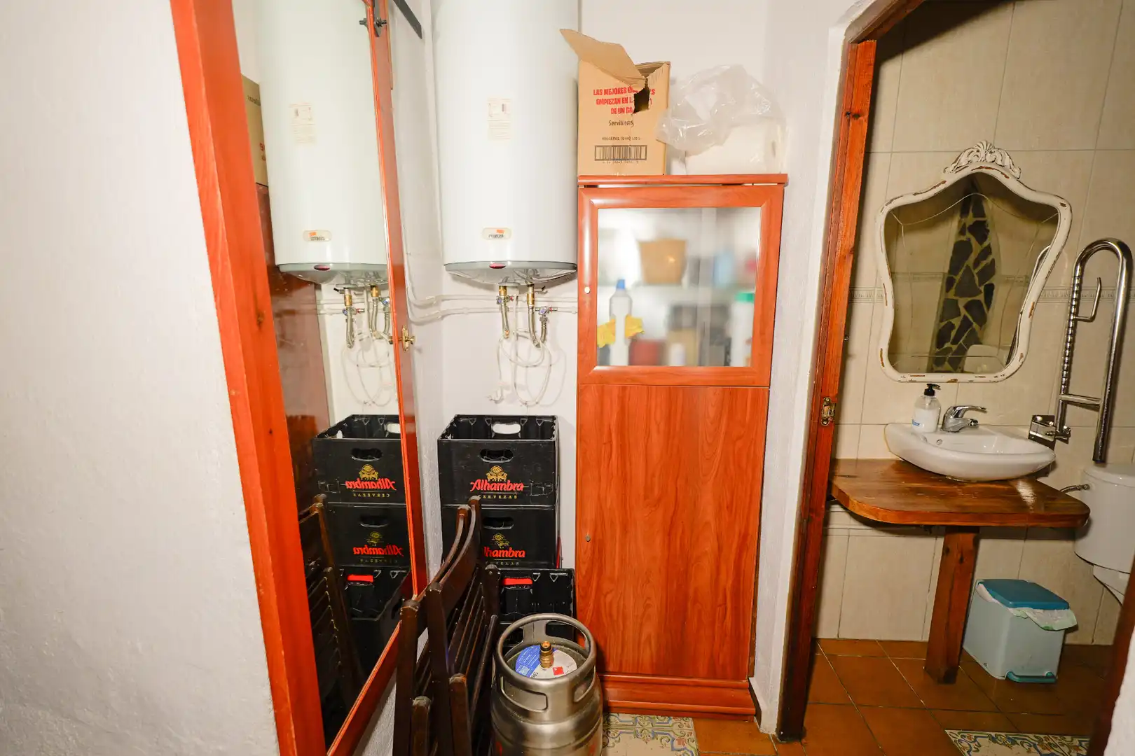 Kitchen of Commercial properties for sale in Bérchules  with Terrace and Furnished