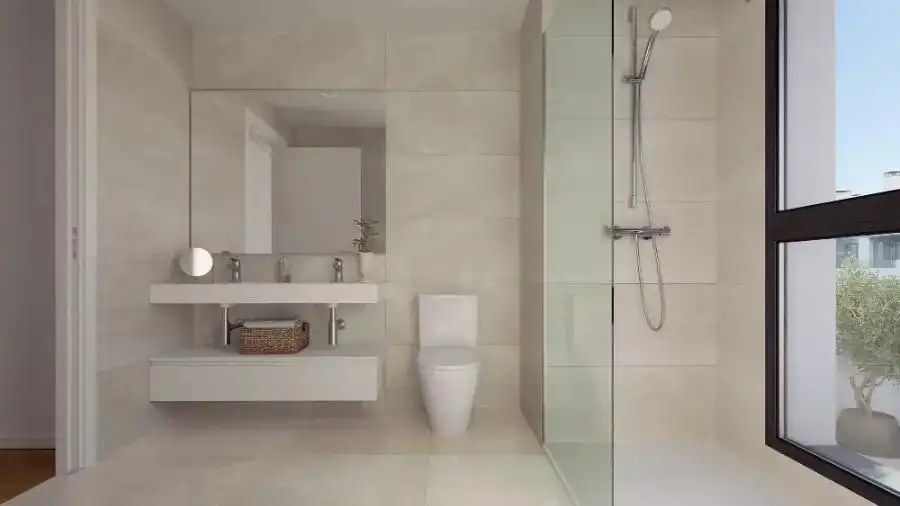Baño de Casa adosada en venta en  Palma de Mallorca con Aire acondicionado, Jardín privado y Terraza
