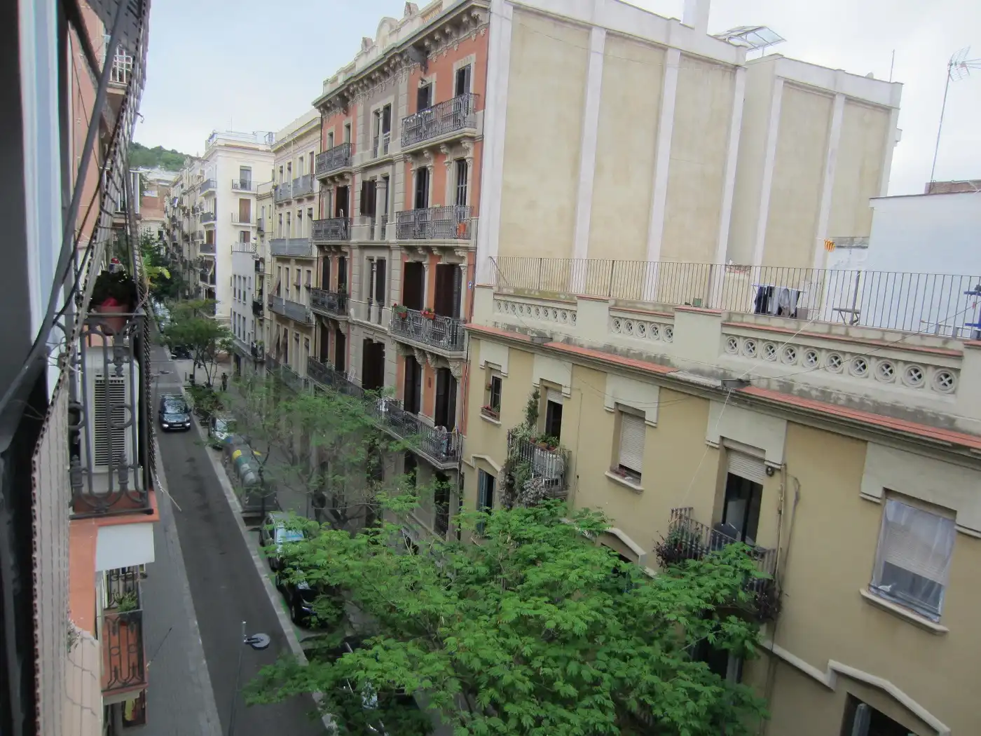 Vista exterior de Piso en venta en Barcelona con Aire acondicionado, Calefacción y Amueblado