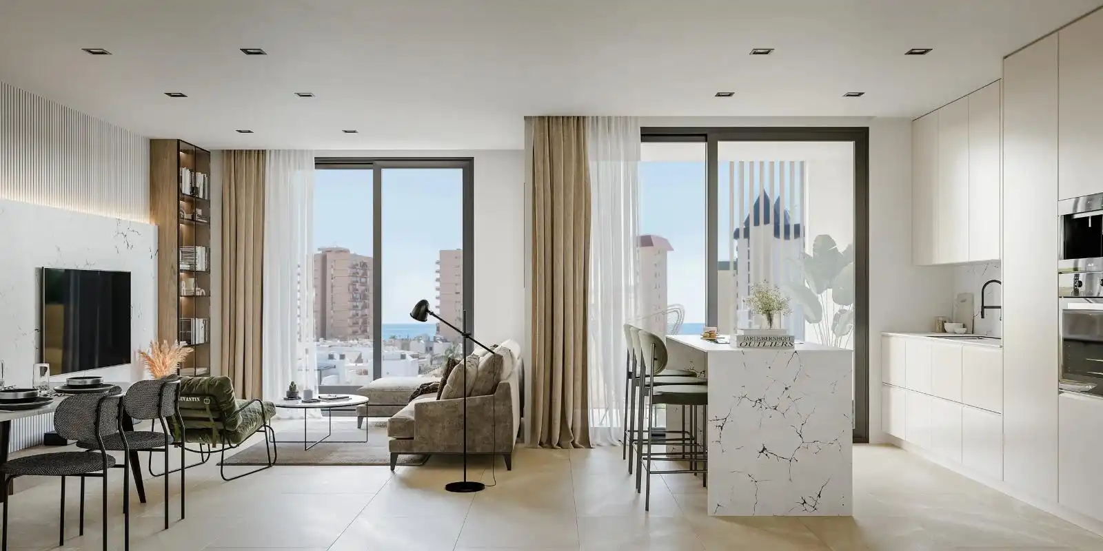 Apartament amb ascensor en venda a Castillo Sohail - Myramar, imagen 2